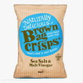 Brown Bag Sea Salt & Malt Vinegar Crisps 40g
