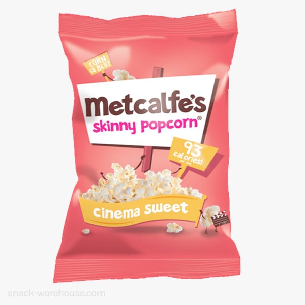 Metcalfe's Skinny Popcorn Cinema Sweet 20g
