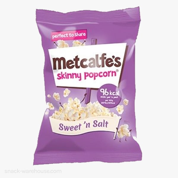 Metcalfe's Skinny Popcorn Sweet 'n Salt 20g