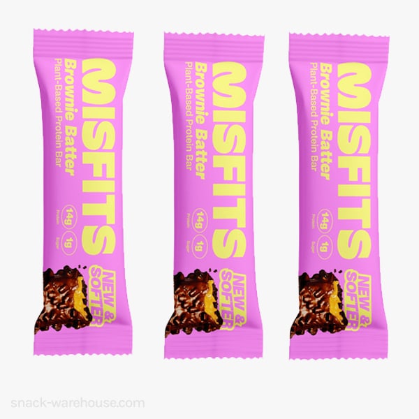 Misfits Brownie Batter Protein Bar 50g