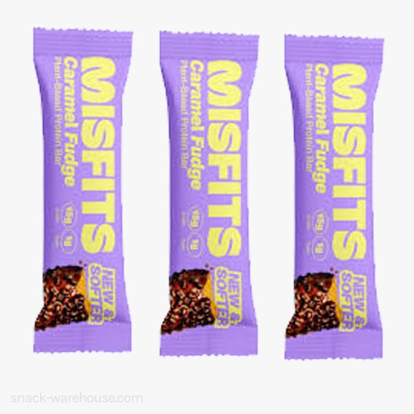 Misfits Caramel Fudge Protein Bar 50g