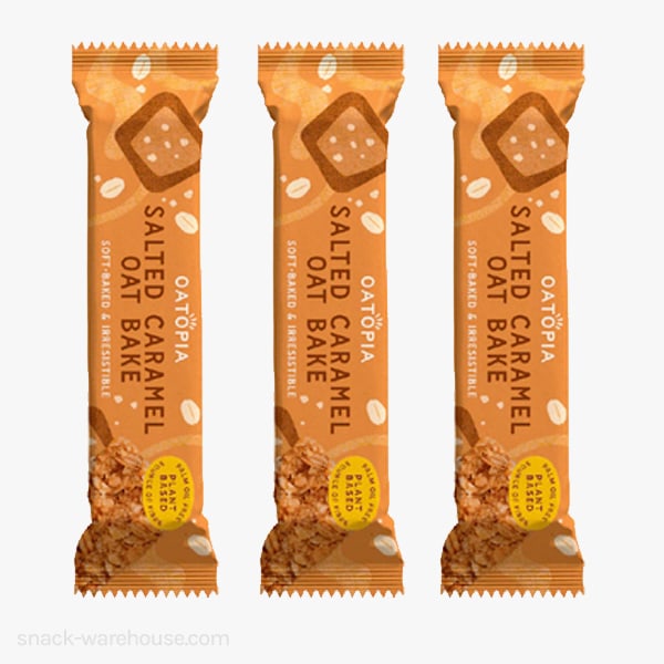 Oatopia Salted Caramel Oat Bake Bar 60g