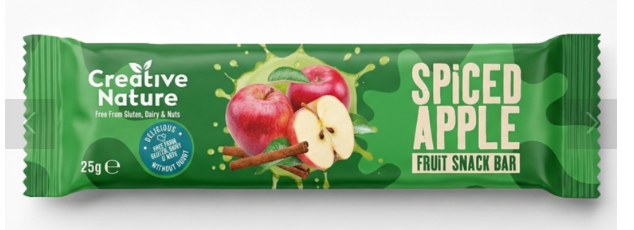 Creative Nature Spiced Apple Oatie Bar 25g