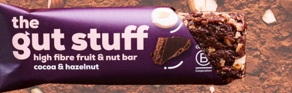 The Gut Stuff High Fibre Bar Cocoa & Hazelnut 35g