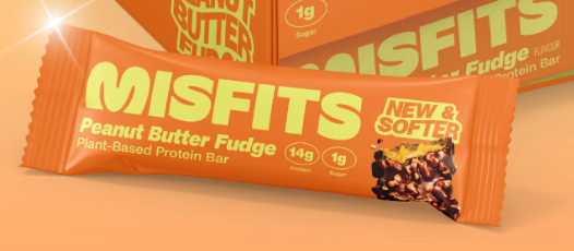 Misfits Peanut Butter Fudge Protein Bar 50g