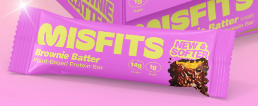 Misfits Brownie Batter Protein Bar 50g