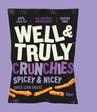Well & Truly Spicey & Nicey Crunchies 30g