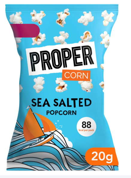 Propercorn Sea Salted Popcorn 20g