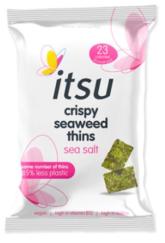 itsu Crispy Seaweed Thins Sea Salt 5g