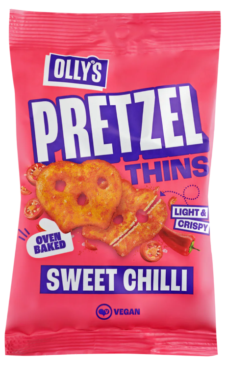 Olly's Sweet Chilli Pretzel Thins 35g