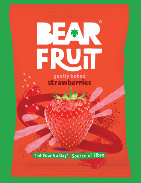 BEAR Fruit Dried Strawberries 35g