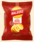 Walkers Ready Salted Crisps 25g