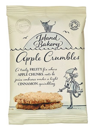 Island Bakery Apple Crumbles Snack Pack 25g
