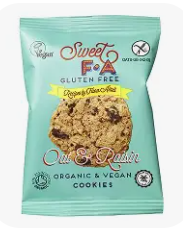 Sweet FA Gluten Free Cookies Oat & Raisin Snack Pack 30g