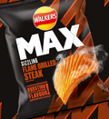 Walkers Max Flame Grilled Steak Crisps 50g