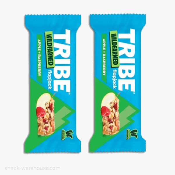 TRIBE x Wildfarmed Flapjack Apple & Raspberry Bar 50g
