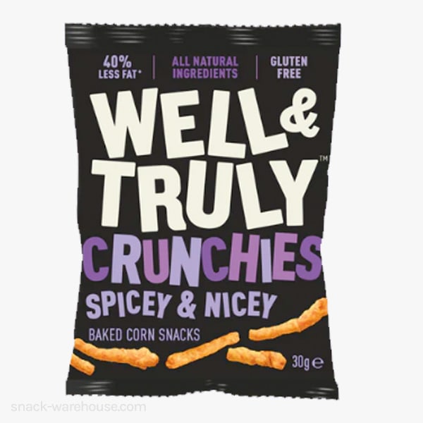 Well & Truly Spicey & Nicey Crunchies 30g